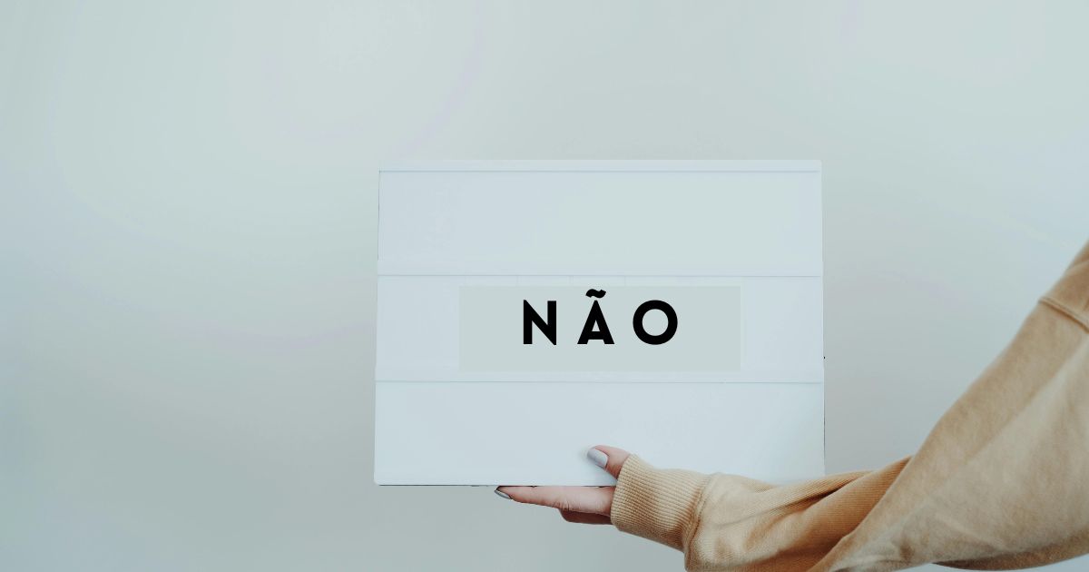 Dizer Não blog costtama